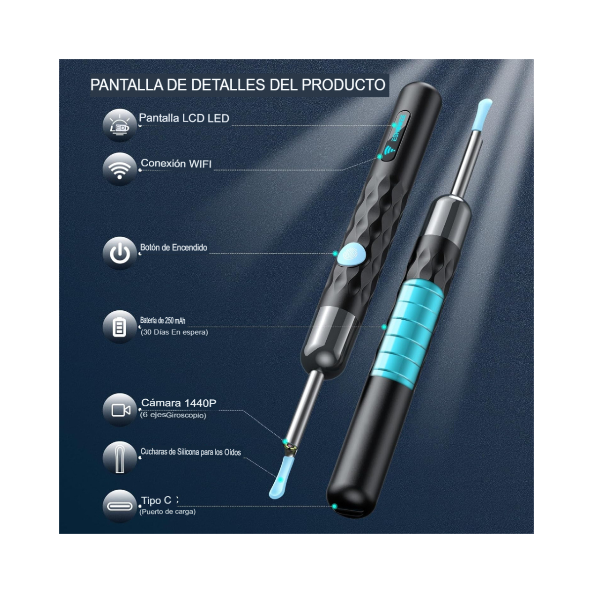 Endoscopio ótico Auriclear™
