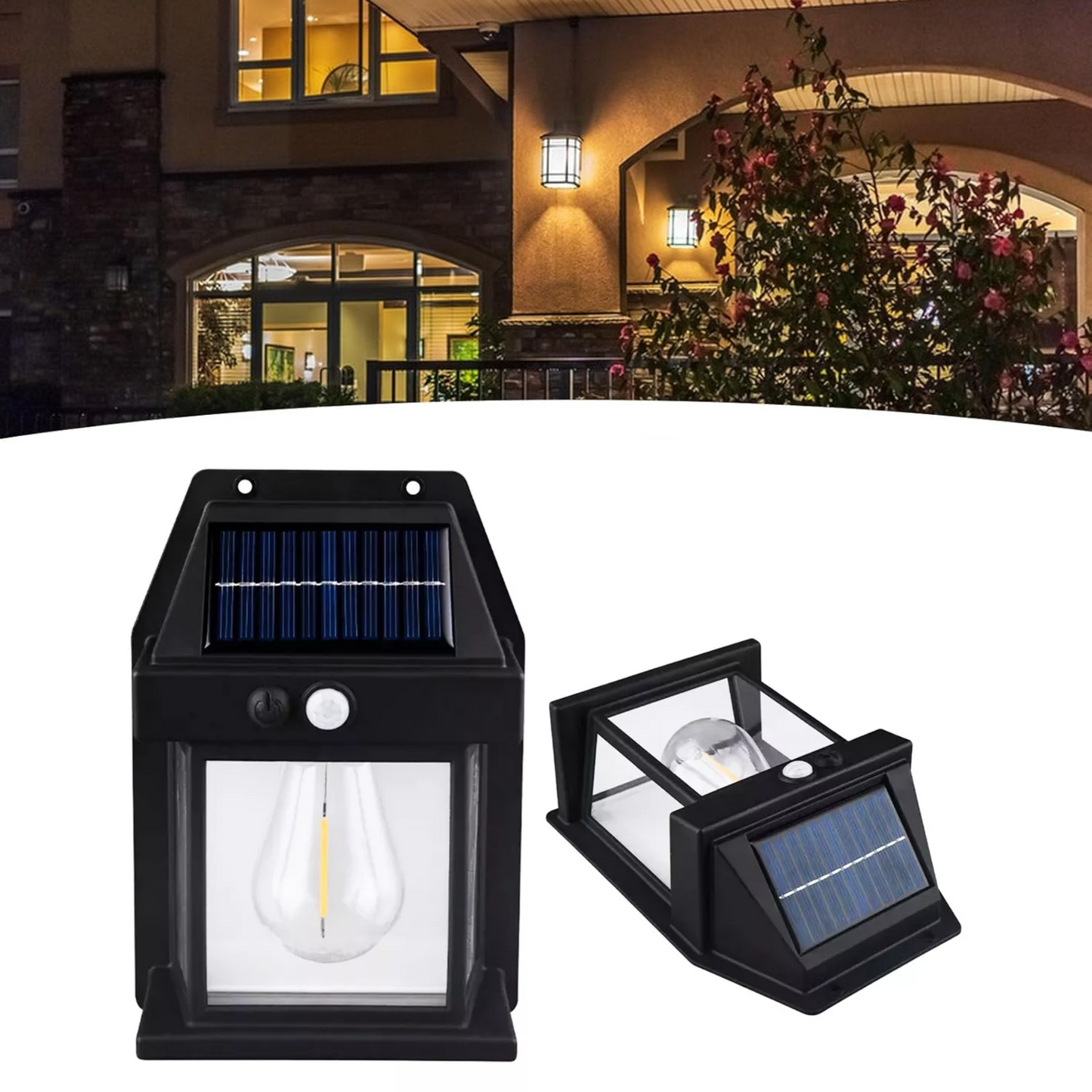 Promo Foco Solar con sensor X4