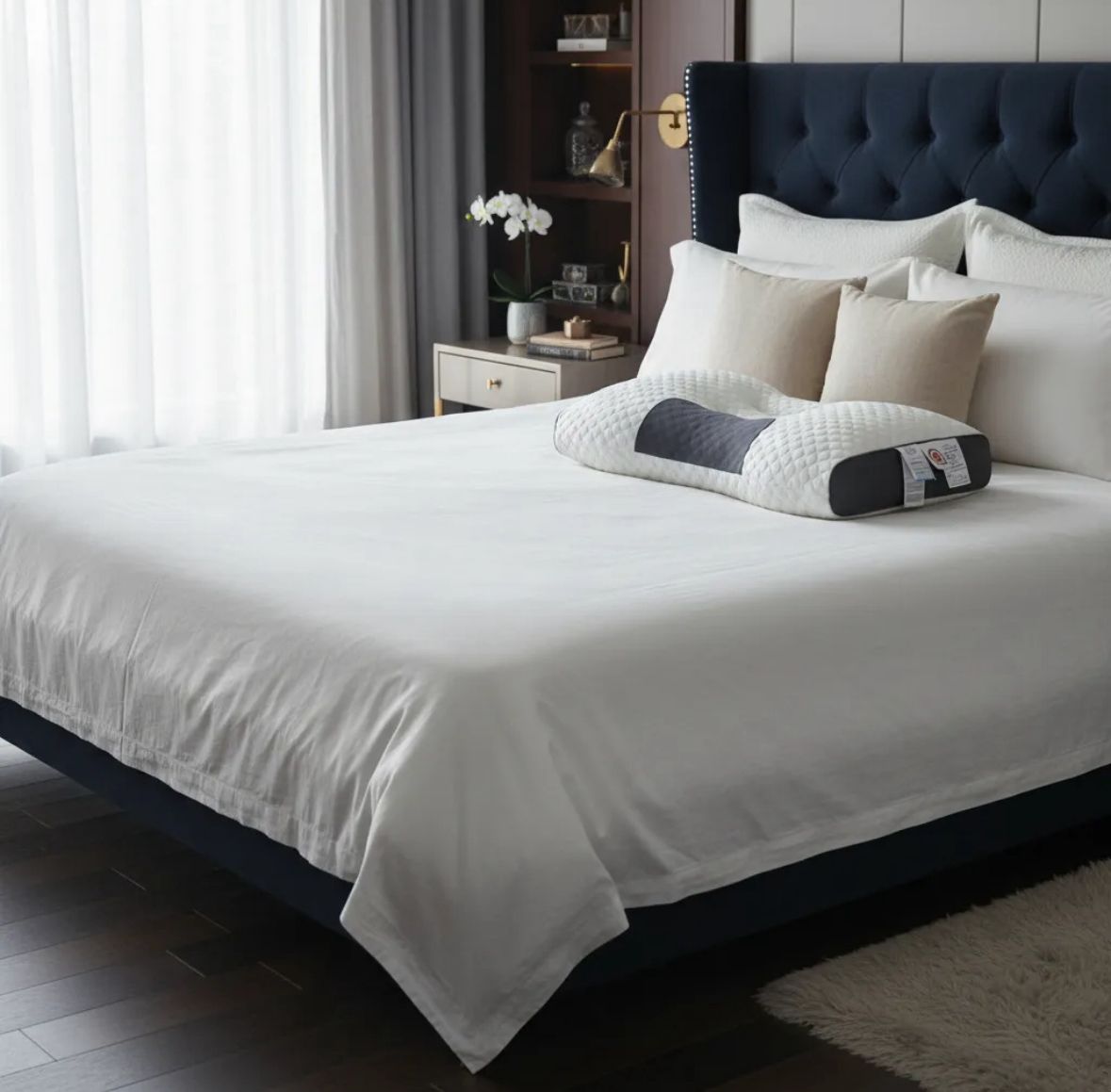 Dreamia™ La almohada cervical que acompaña tu descanso.