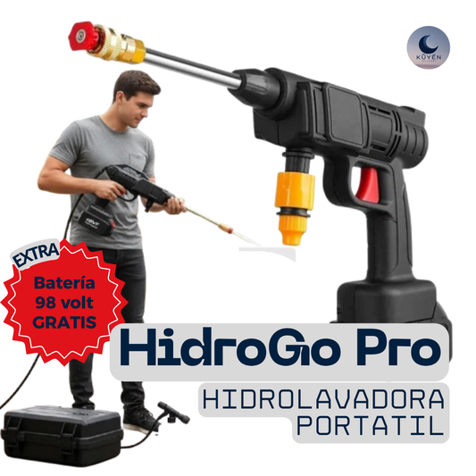 HydroGo Pro – Llévala donde quieras, limpia sin límites
