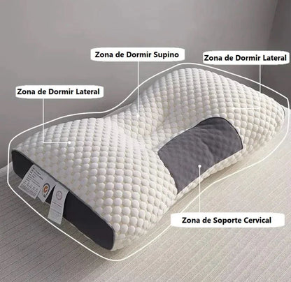Dreamia™ La almohada cervical que acompaña tu descanso.