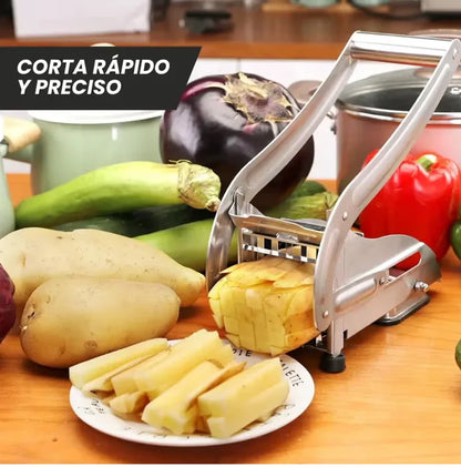 CortaChef Pro™ - Papas y verduras parejas en segundos
