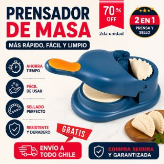 Prensador de masa Multifunción – Más rápido, más limpio, más fácil