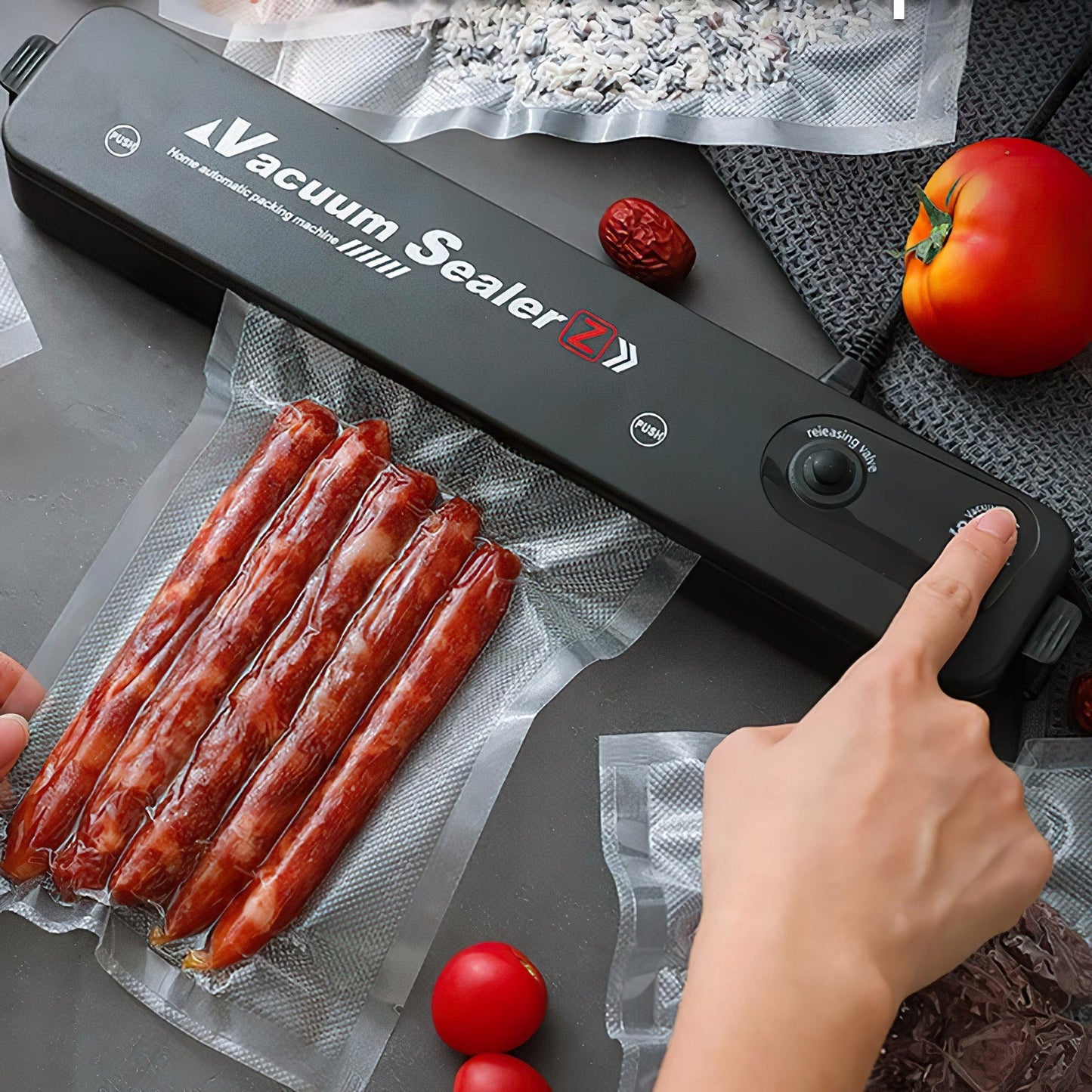 Vacuum Sealer Z™ - Conserva más y desperdicia menos