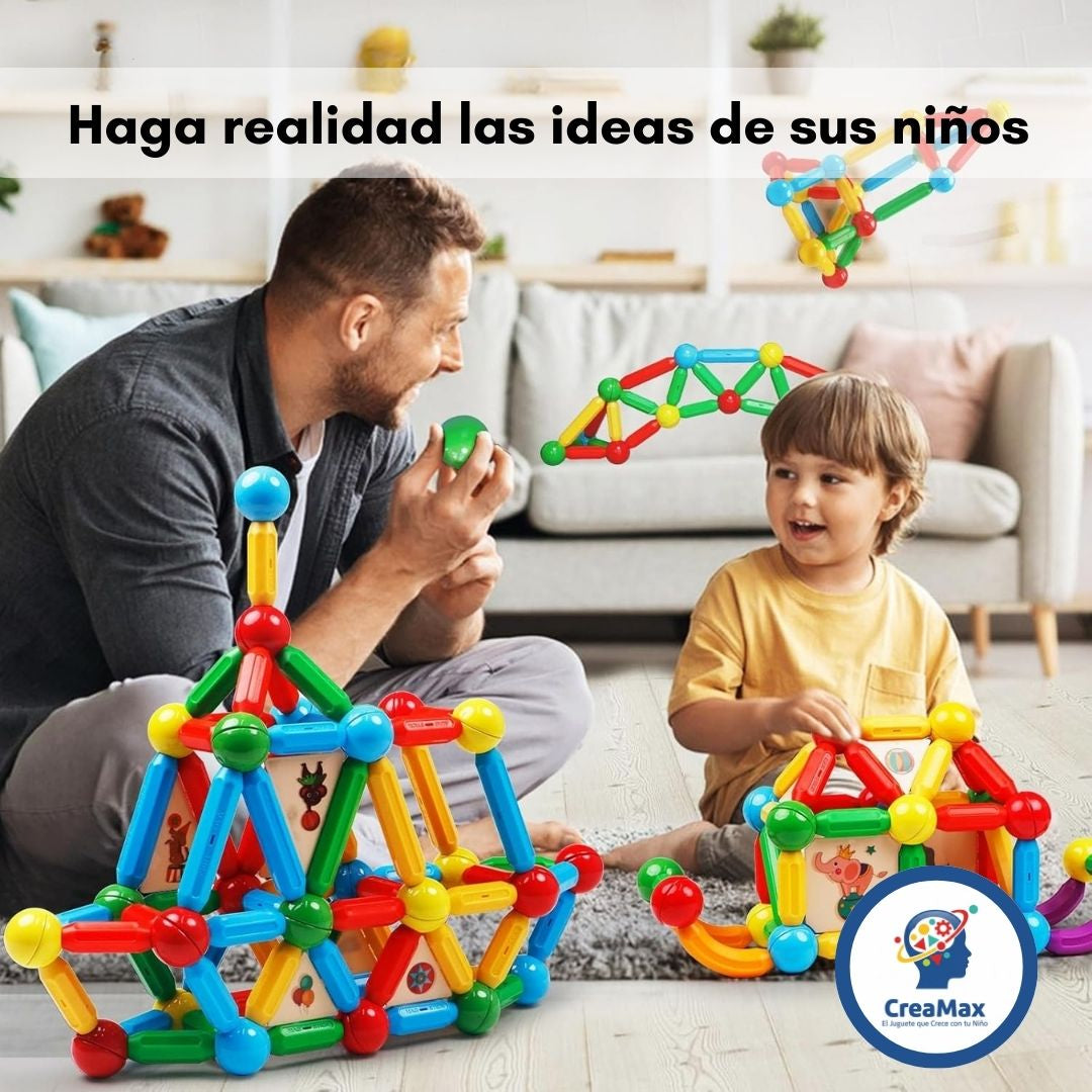 CreaMax™ - El regalo educativo que tus nietos amarán - 42 piezas