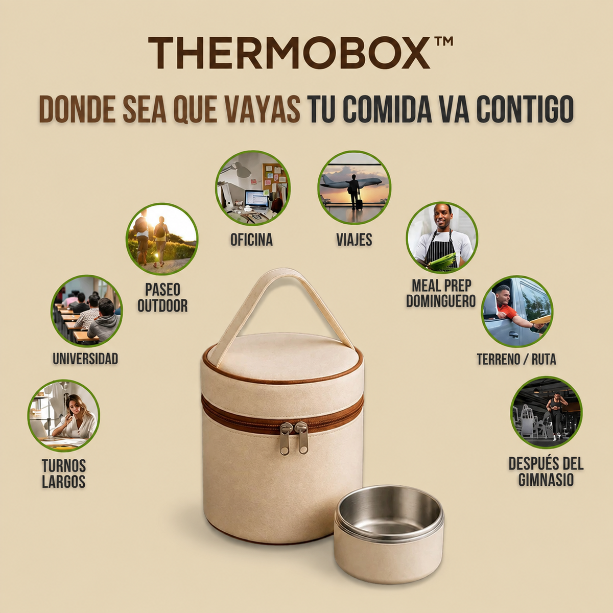 ThermoBox™ - Comida caliente por más tiempo