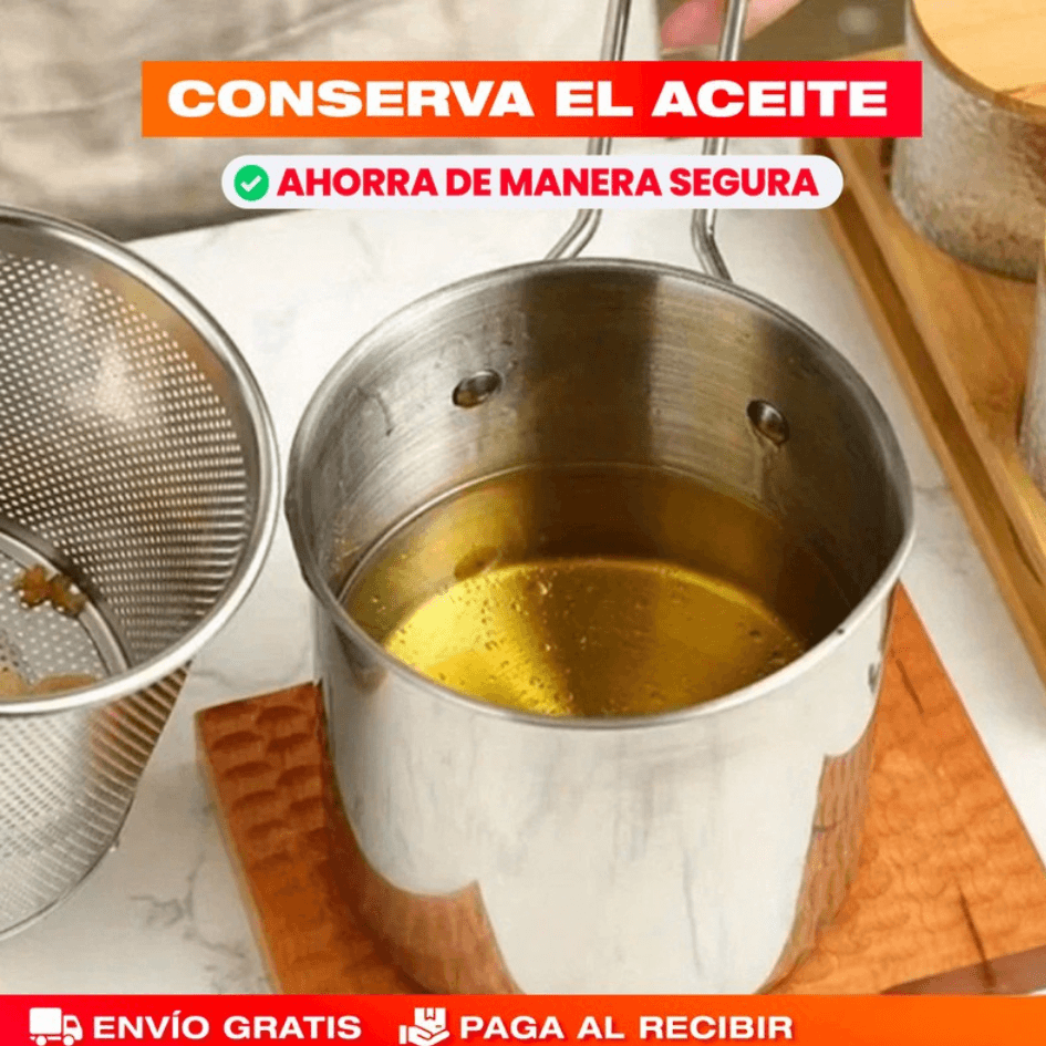 FritexPro™ - Fríe y escurre en un solo paso