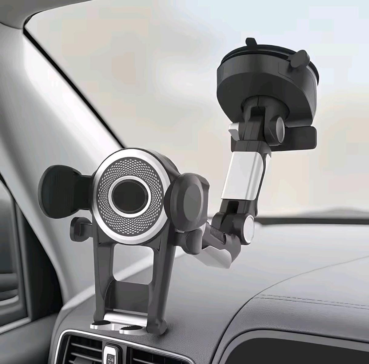 Gray helmet for bikers