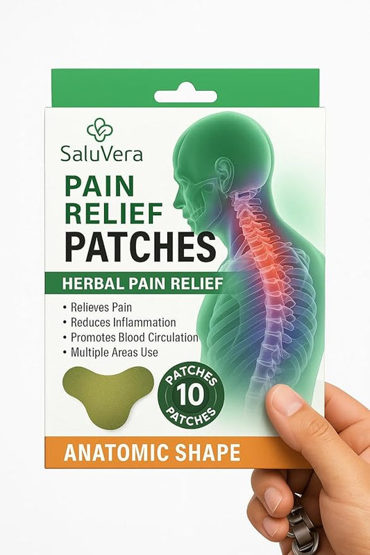 10 Parches Herbales para el dolor de cuello