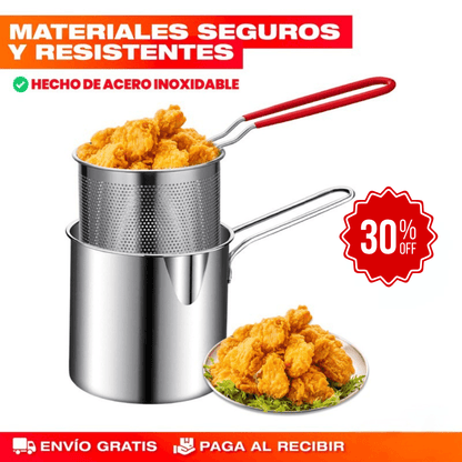 FritexPro™ - Fríe y escurre en un solo paso