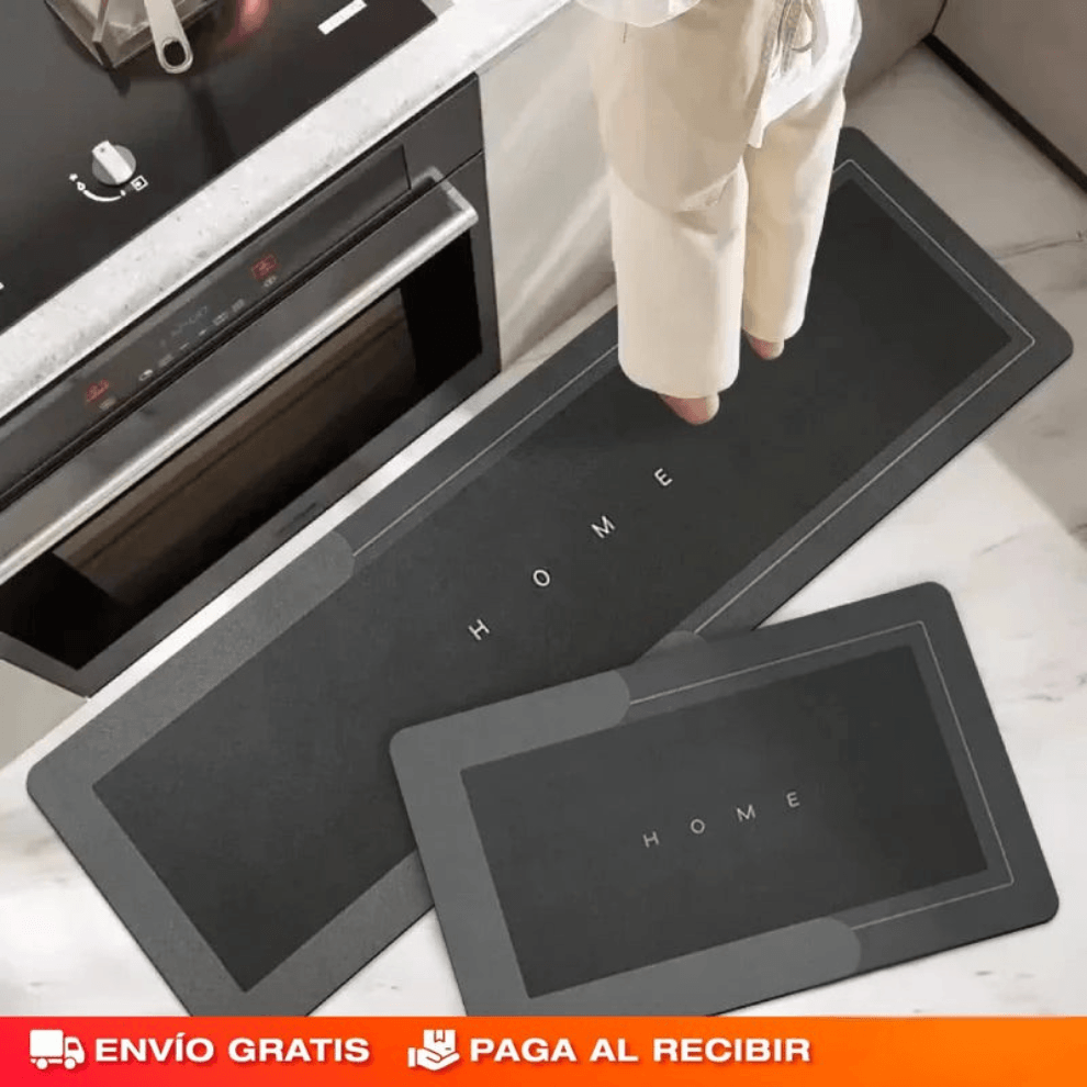 DryHome™ (Combo 2 tapetes) - Absorbe derrames y evita deslizamientos