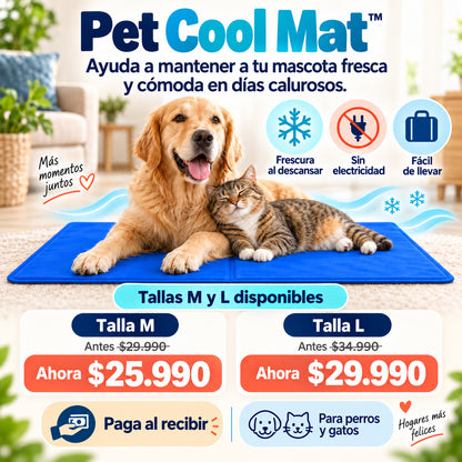Pet Cool Mat™- Mantén a tu mascota fresca y cómoda