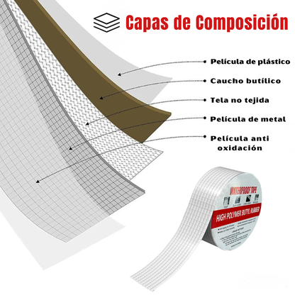 Adhemax™ - Repara filtraciones en minutos sin llamar a un técnico