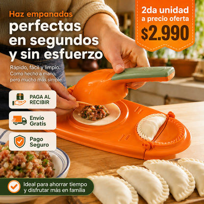 Prensa 2 en 1 para Empanadas™- Haz más empanadas en menos tiempo
