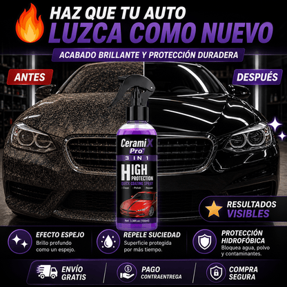 CeramiX Pro™ - Brillo y protección en minutos