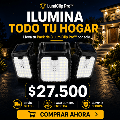 LumiClip Pro™ (PACK X3) - Ilumina amplio sin cables
