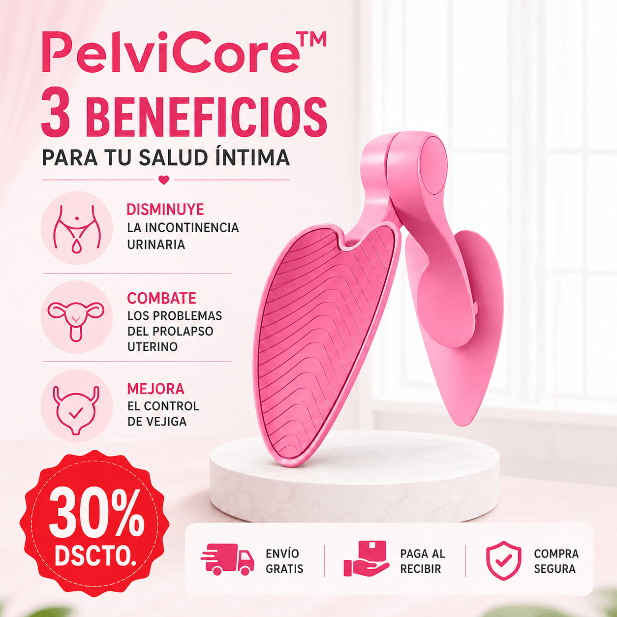 PelviCore™ - Fortalece tu suelo pélvico