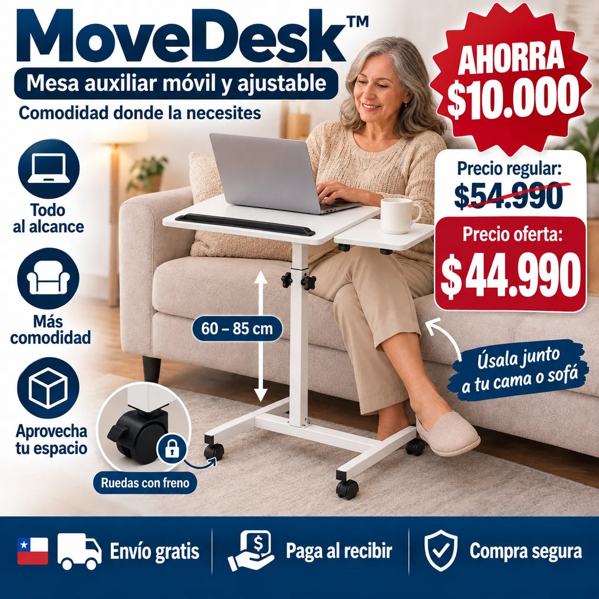MoveDesk™ - Lleva tu espacio donde lo necesites