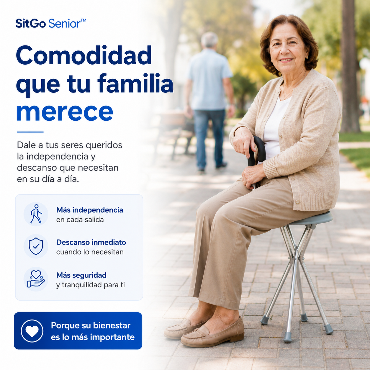 SitGo Senior™ - Descansa donde lo necesites