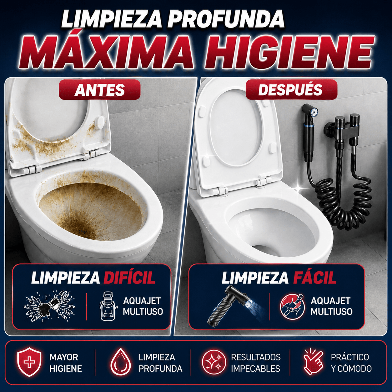 Bidéssa™ - Higiene cómoda con menos esfuerzo