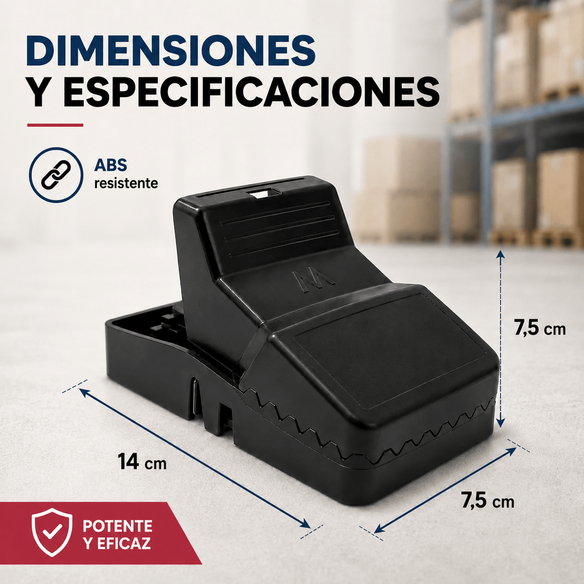 Ratonix™ - Atrapa ratones sin veneno y sin tocarlos