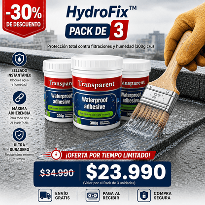 HydroFix™ - Sella goteras y evita filtraciones
