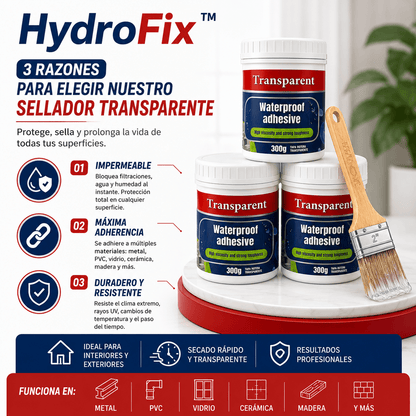 HydroFix™ - Sella goteras y evita filtraciones