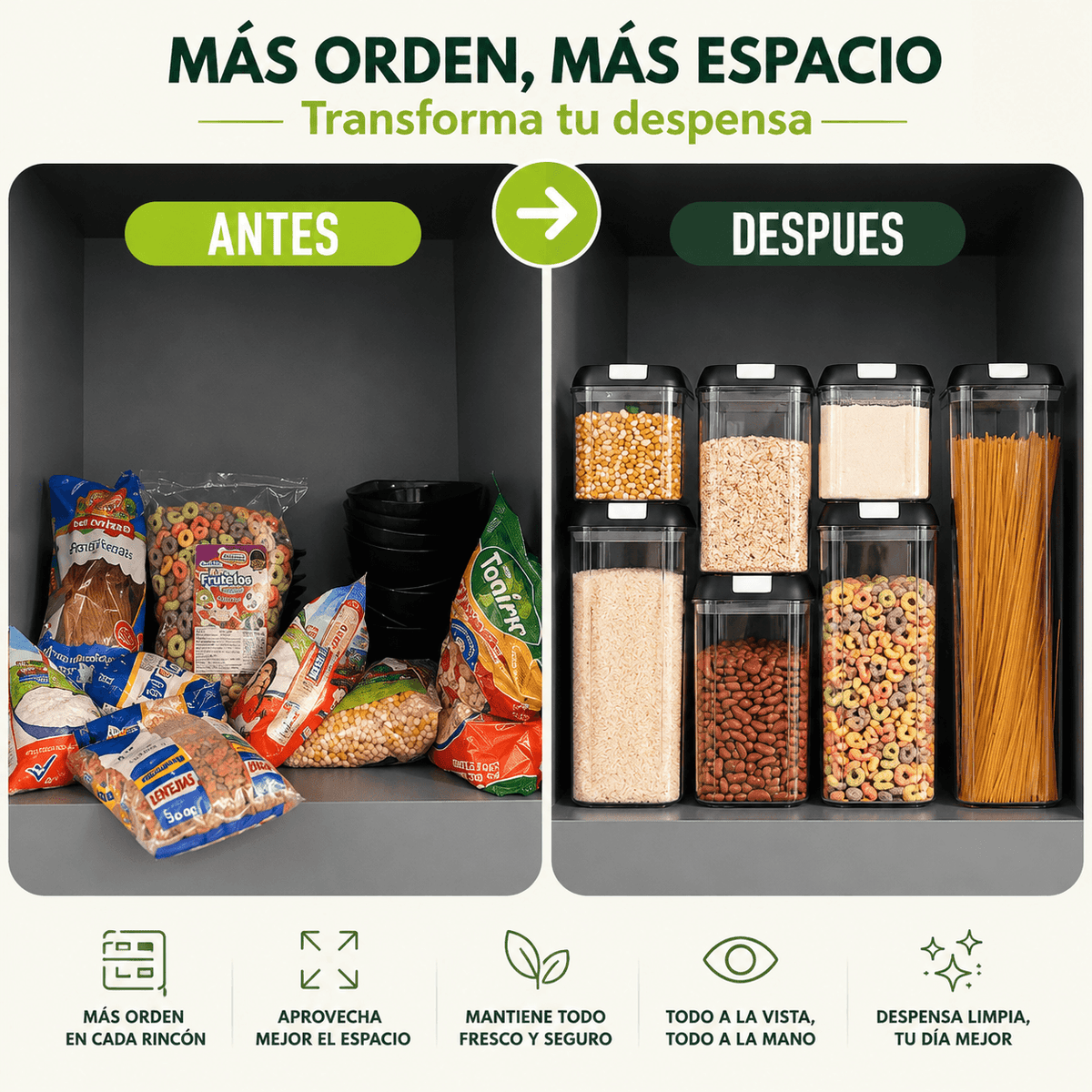 KitchenKit™ - Orden y frescura en tu cocina