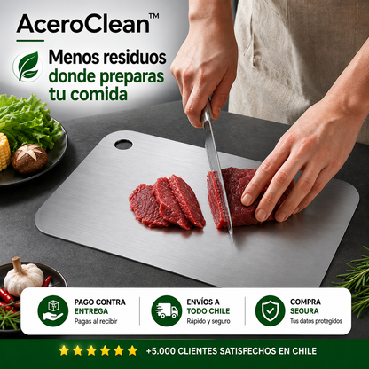 AceroClean™ - Menos residuos donde preparas tu comida