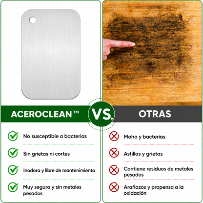 AceroClean™ - Menos residuos donde preparas tu comida