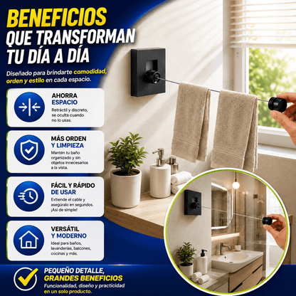 Tendora™ - Seca tu ropa y libera espacio