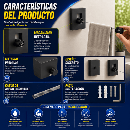 Tendora™ - Seca tu ropa y libera espacio