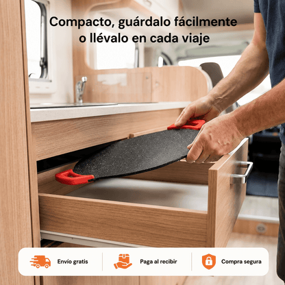 StoneChef™ - Cocina parejo con menos aceite