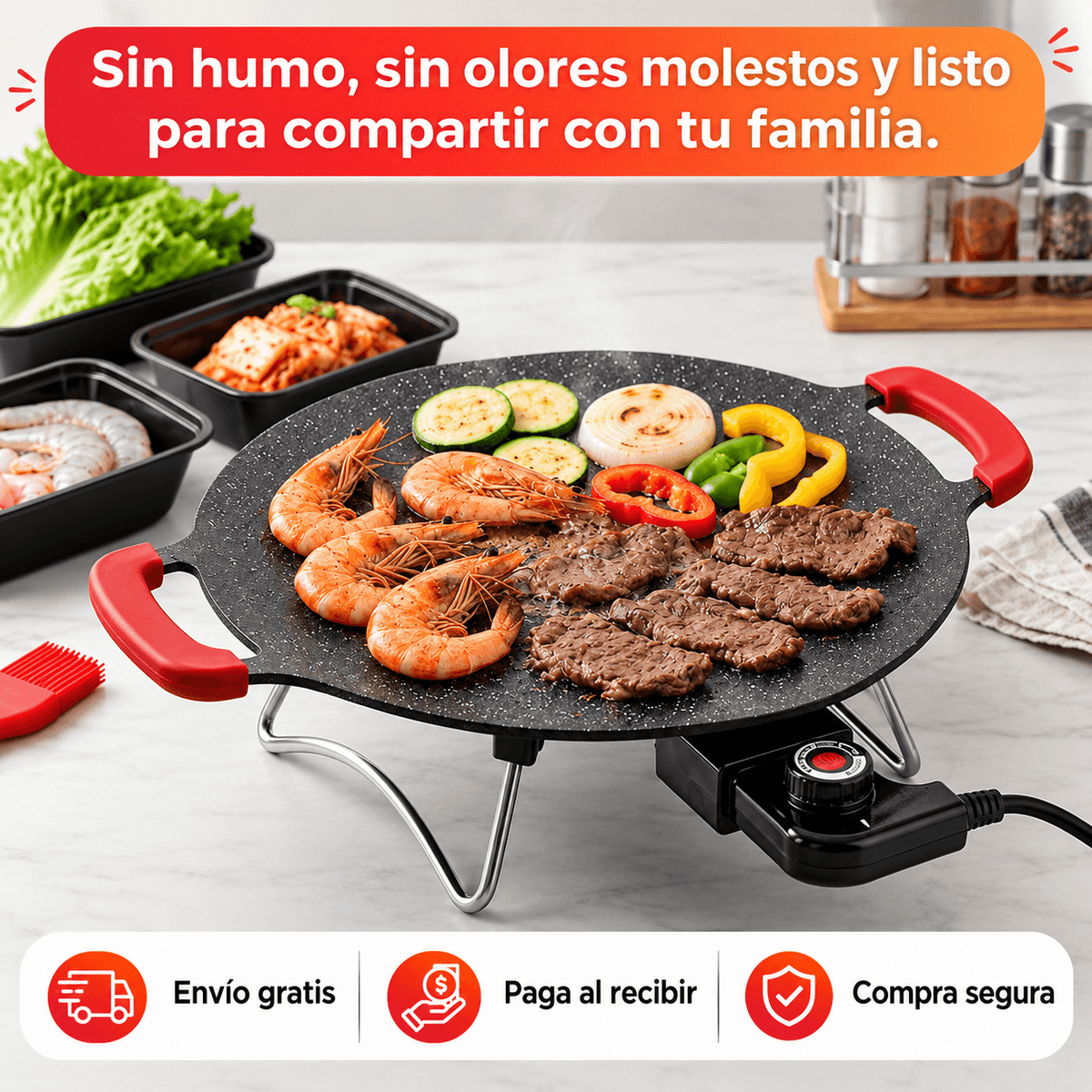 StoneChef™ - Cocina parejo con menos aceite