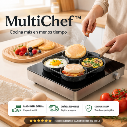 MultiChef™ - Cocina más en menos tiempo