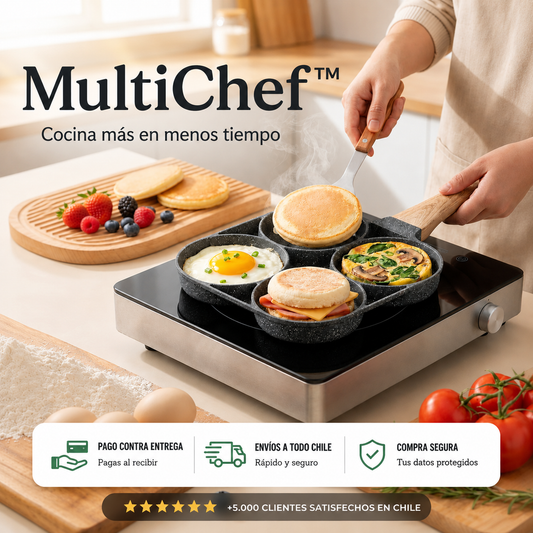 MultiChef™ - Cocina más en menos tiempo