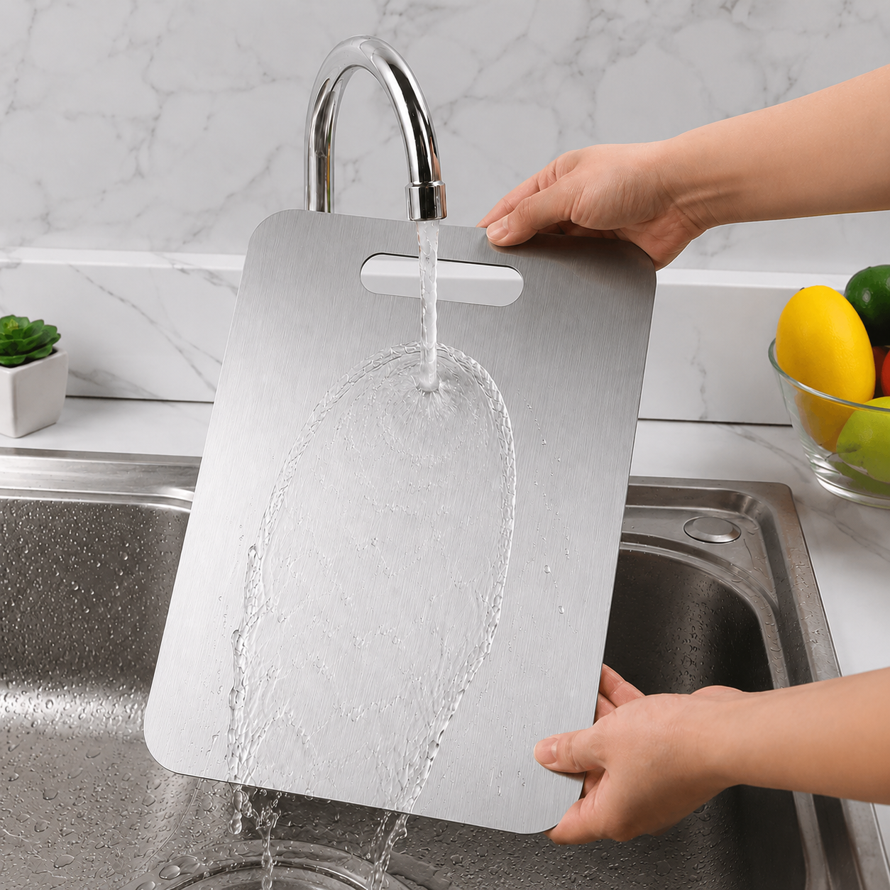 AceroClean™ - Menos residuos donde preparas tu comida - Tamaño XL