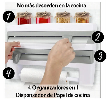 Dispensador Papel de Cocina MULTI-USO
