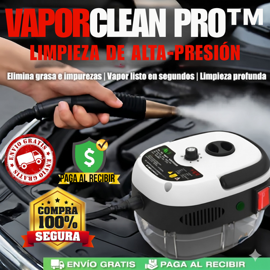 VaporClean Pro™ - Deja tu auto impecable en minutos