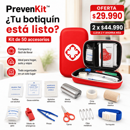 PrevenKit™ - Lo básico listo para emergencias