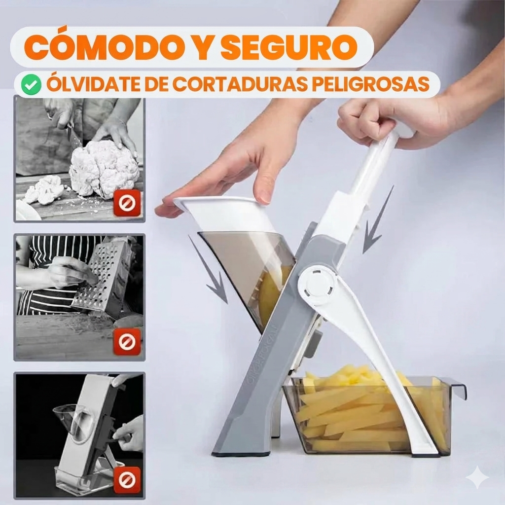 MasterSlice Pro™ - Corta verduras en segundos, sin esfuerzo