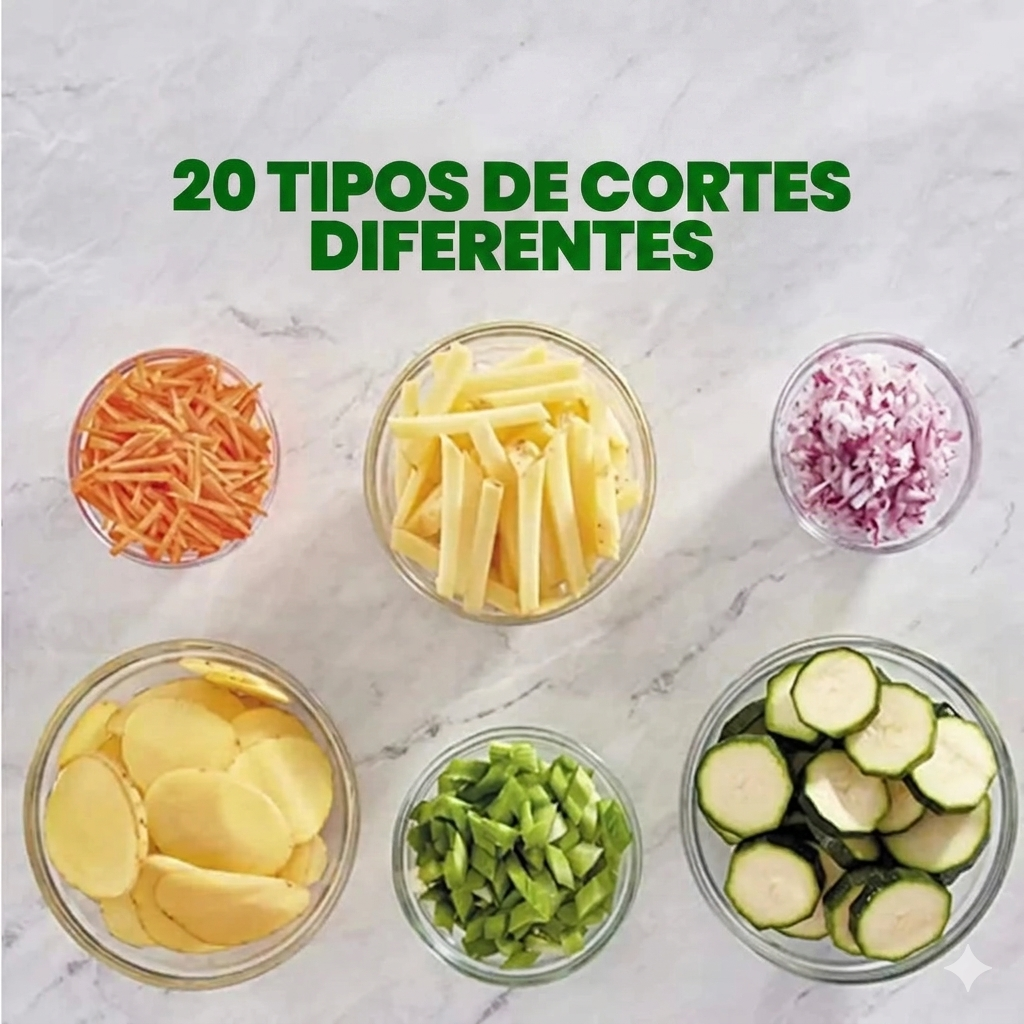 MasterSlice Pro™ - Corta verduras en segundos, sin esfuerzo