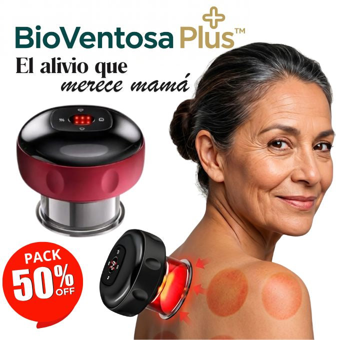 BioVentosa Plus™ - Alivia el dolor muscular de mamá en minutos sin salir de casa