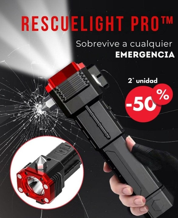 RescueLight Pro™ - Sobrevive a cualquier emergencia