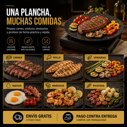 GrillMax™ - Cocina parejo y sin pegar