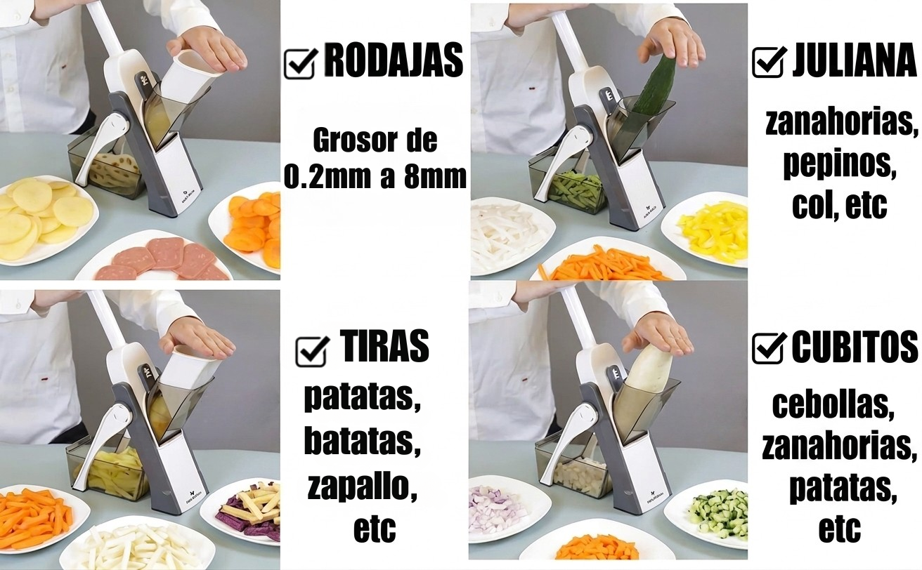 MasterSlice Pro™ - Corta verduras en segundos, sin esfuerzo
