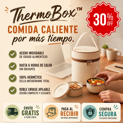 ThermoBox™ - Comida caliente por más tiempo