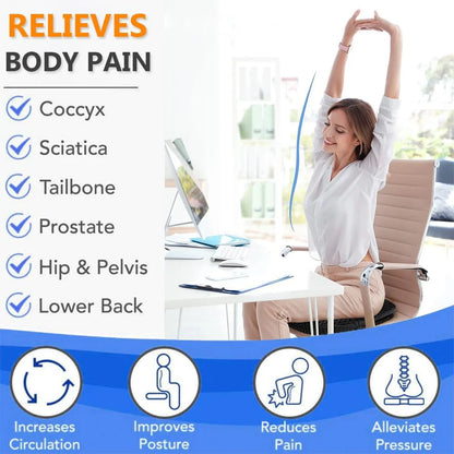 Cojín Ergonómico FlexiSeat - Descanso total