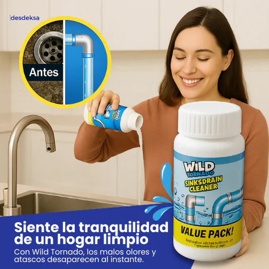 WildTornado™ - Menos olor, mas limpieza diaria