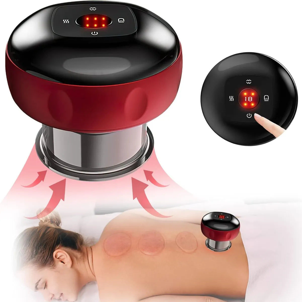 BioVentosa Plus™ - Rutina de masaje y relajación en casa